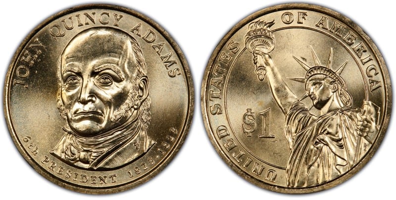 2008-P John Quincy Adams Dollar Coin